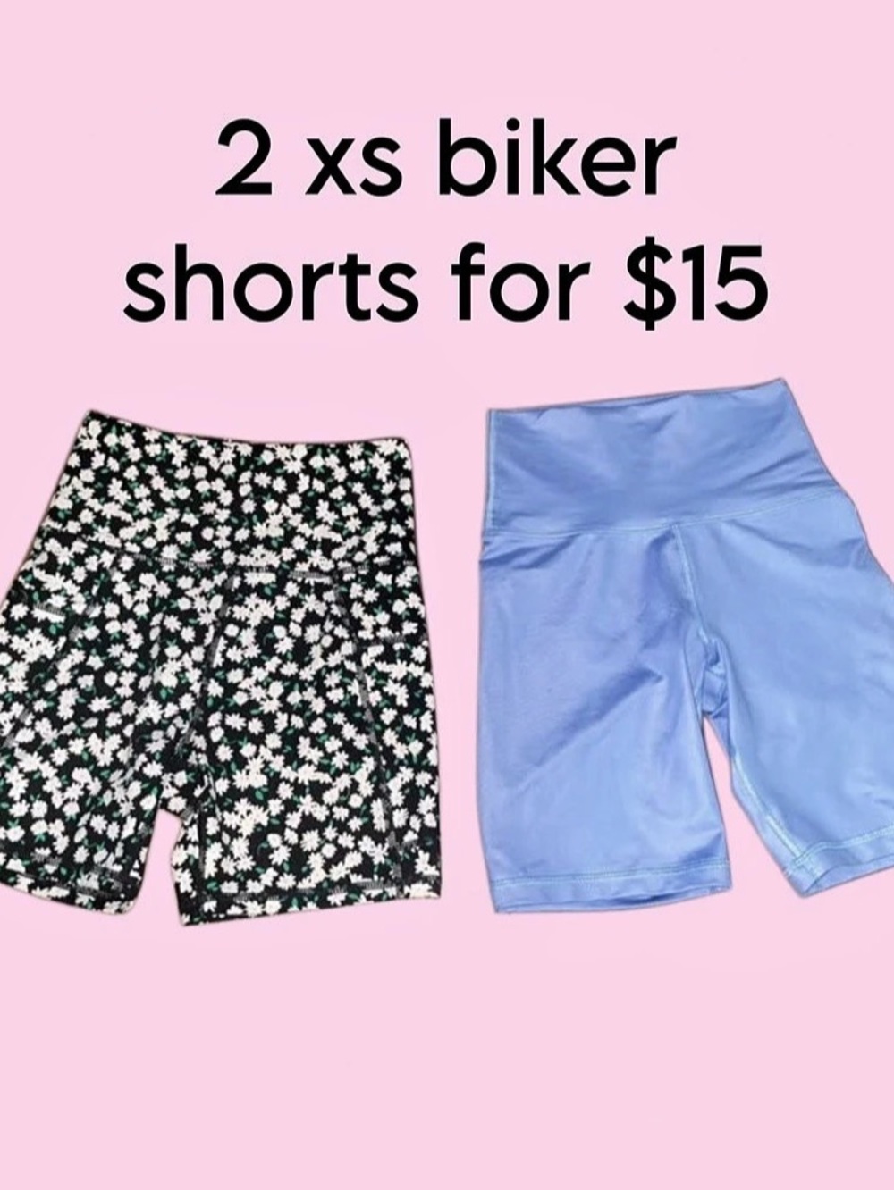 Aerie OFFLINE by Aerie Bike Shorts Bundle Floral XS